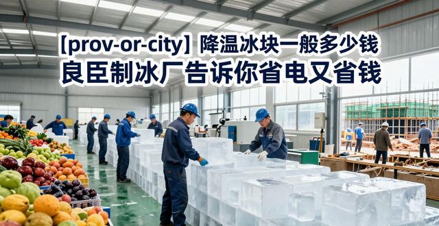 南山降温冰块一般多少钱 良臣制冰厂告诉你省电又省钱