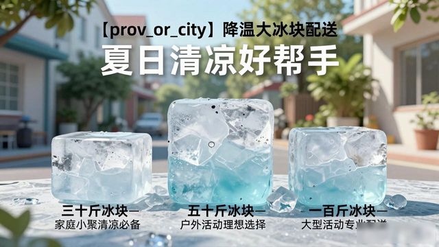 南山降温大冰块配送 夏日清凉好帮手